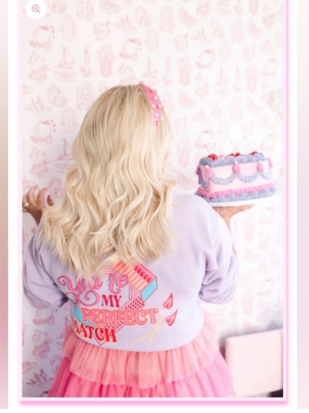 Living Fully Co Mallory Ervin Valentine You’re My Perfect Match Lavender XXL